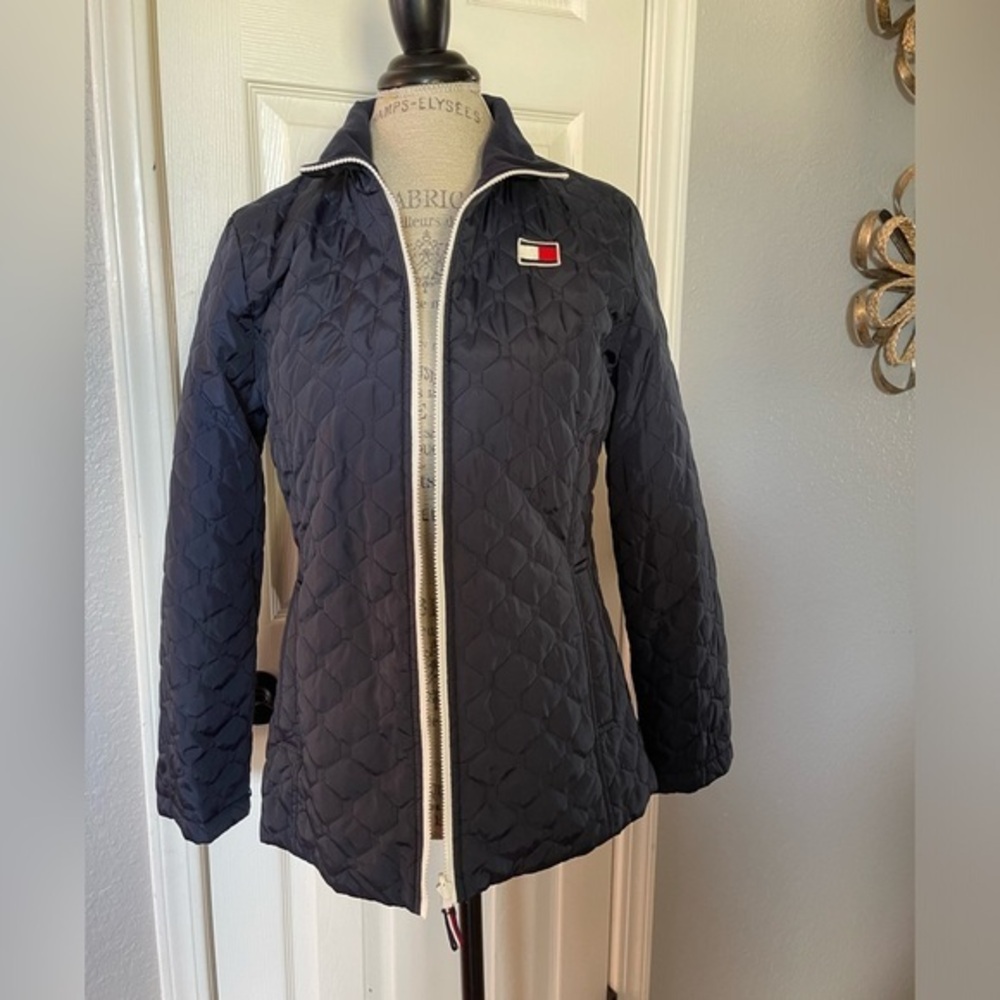 Tommy Hilfiger Navy All Weather Jacket Size Medium